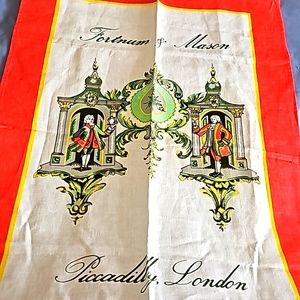 New Fortrum & Mason tea towel 100% cotton by Minky made in England